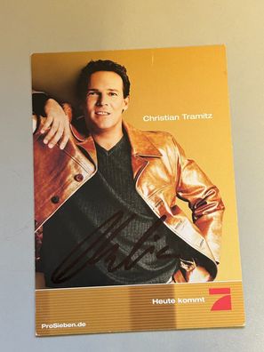 Christian Tramitz ProSieben Autogrammkarte original signiert #S1931