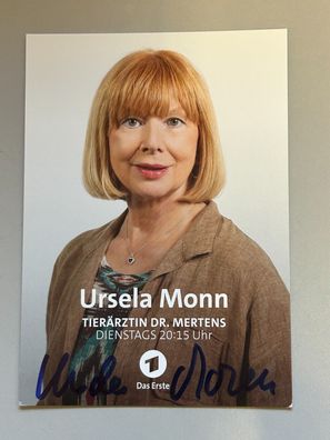 Ursela Monn Autogrammkarte original signiert #S1960
