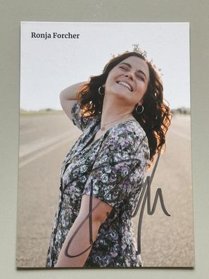 Ronja Forcher Autogrammkarte original signiert #S1713