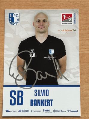 Silvio Bankert - 1. FC Magdeburg - Autogrammkarte original signiert - #S2183