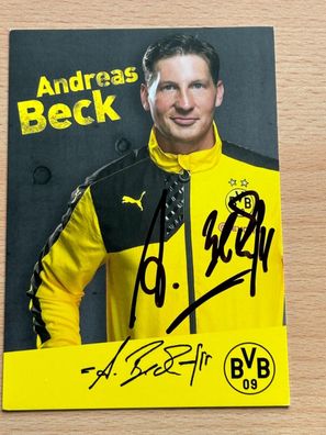 Andreas Beck - Borussia Dortmund - Autogrammkarte original signiert - #S2385