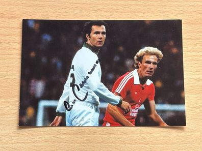 Franz Beckenbauer - FC Bayern München - Foto original signiert - #S2083