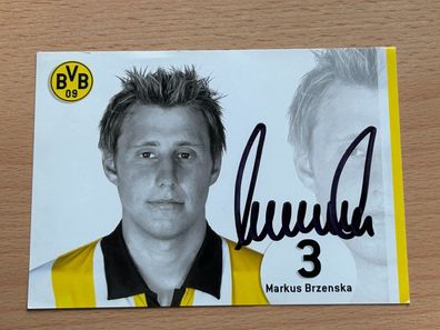 Markus Brzenska - Borussia Dortmund - Autogrammkarte original signiert - #S2402