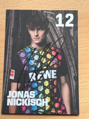Jonas Nickisch 1. FC Köln Autogrammkarte orig. signiert #S2010