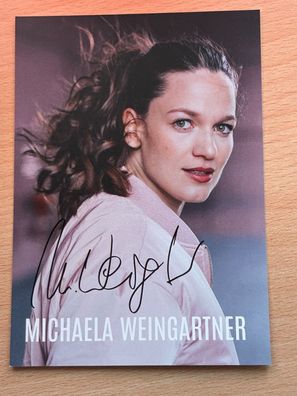Michaela Weingartner Autogrammkarte original signiert #S2619