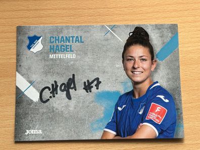 Chantal Hagel - TSG 1899 Hoffenheim - Autogrammkarte original signiert - #S2108