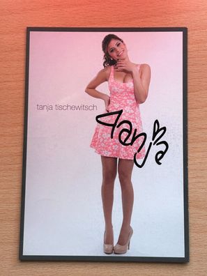 Tanja Tischewitsch Autogrammkarte original signiert #S2575