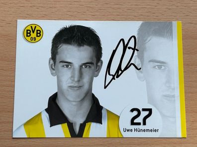 Uwe Hünemeier - Borussia Dortmund - Autogrammkarte original signiert - #S2398