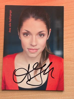 Anna Julia Kapfelsperger Autogrammkarte original signiert #S2552