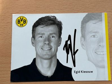 Egid Kiesouw - Borussia Dortmund - Autogrammkarte original signiert - #S2400