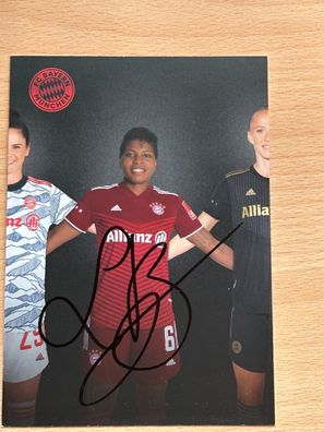 Lineth Beerensteyn-FC Bayern München -Autogrammkarte original signiert - #S2187