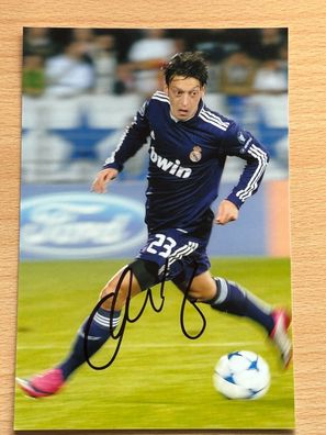 Mesut Özil - Real Madrid - Foto original signiert - #S2134