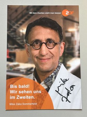 Mika Zaka Sommerfeldt ZDF Autogrammkarte original signiert #S1765