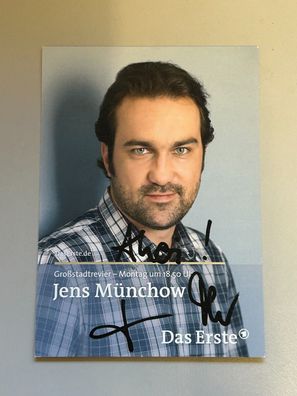 Jens Münchow Autogrammkarte original signiert #S1928