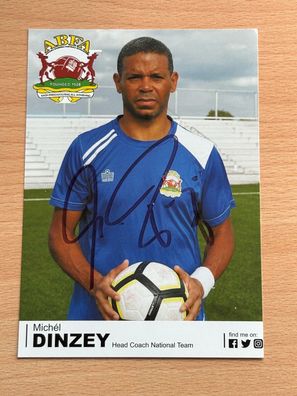 Michél Dinzey - DR Kongo - Autogrammkarte original signiert - #S2150