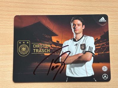 Christian Träsch - Nationalmannschaft -Autogrammkarte original signiert - #S2093