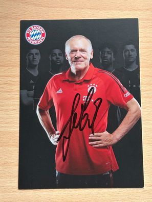 Hermann Gerland - FC Bayern München - Autogrammkarte original signiert - #S2075