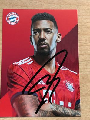 Jérôme Boateng - FC Bayern München - Autogrammkarte original signiert - #S2228