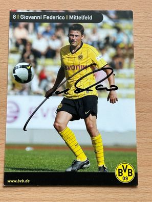 Giovanni Federico -Borussia Dortmund - Autogrammkarte original signiert - #S2356