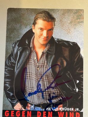 Harry Krüger Jr. Autogrammkarte original signiert #S1915