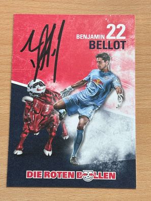 Benjamin Bellot - RB Leipzig - Autogrammkarte original signiert - #2263