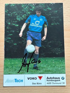 Michael Henke - Borussia Dortmund - Autogrammkarte original signiert - #S2392