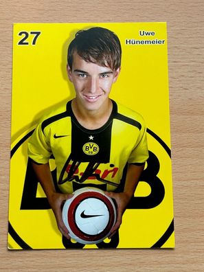 Uwe Hünemeier - Borussia Dortmund - Autogrammkarte original signiert - #S2359