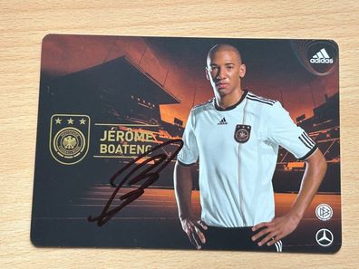 Jérôme Boateng - Nationalmannschaft - Autogrammkarte original signiert - #S2100