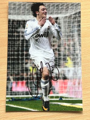 Mesut Özil - Real Madrid - Foto original signiert - #S2132