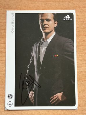 Oliver Bierhoff - Nationalmannschaft - Autogrammkarte original signiert - #S2072
