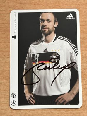 Andreas Hinkel - Nationalmannschaft - Autogrammkarte original signiert - #S2047