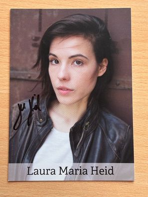 Laura Maria Heid Autogrammkarte original signiert #S1696