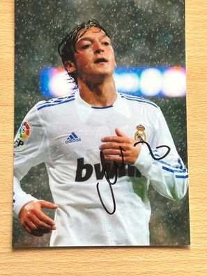 Mesut Özil - Real Madrid - Foto original signiert - #S2128