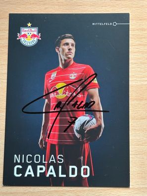 Nicolas Capaldo - Red Bull Salzburg - Autogrammkarte original signiert - #2310