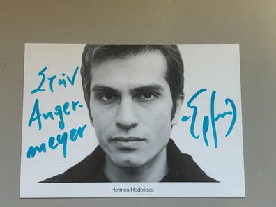 Hermes Hodolides Autogrammkarte original signiert #S1945