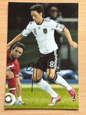 Mesut Özil - Nationalmannschaft - Foto original signiert - #S2129