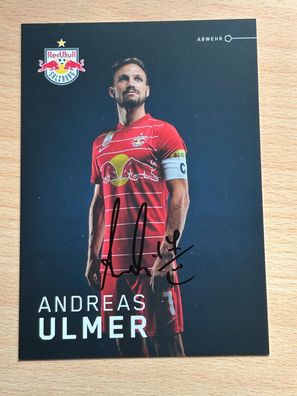 Andreas Ulmer - Red Bull Salzburg - Autogrammkarte original signiert - #2300