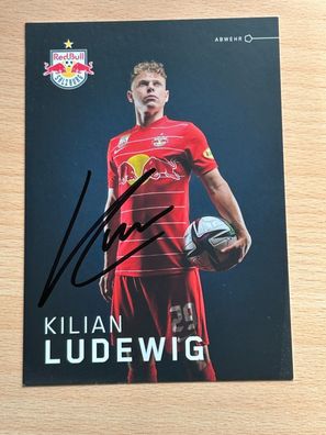 Kilian Ludewig - Red Bull Salzburg - Autogrammkarte original signiert - #2301