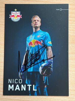 Nico Mantl - Red Bull Salzburg - Autogrammkarte original signiert - #S2329