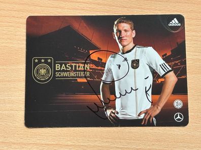 Bastian Schweinsteiger - DFB - Autogrammkarte original signiert - #S2085