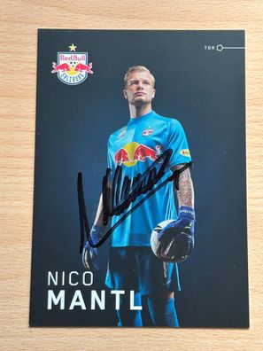 Nico Mantl - Red Bull Salzburg - Autogrammkarte original signiert - #2287