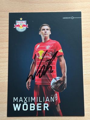 Maximilian Wöber - Red Bull Salzburg - Autogrammkarte original signiert - #2303