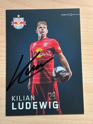 Kilian Ludewig - Red Bull Salzburg - Autogrammkarte original signiert - #2278