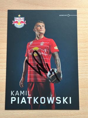 Kamil Piatkowski - Red Bull Salzburg - Autogrammkarte original signiert - #2288