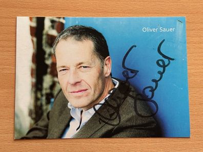 Oliver Sauer Autogrammkarte original signiert #S1672