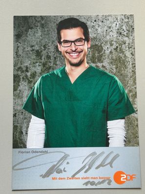 Florian Odendahl ZDF Autogrammkarte original signiert #S1766