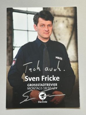Sven Fricke Autogrammkarte original signiert #S1735
