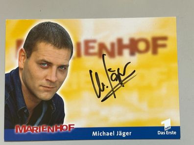 Michael Jäger Marienhof Autogrammkarte original signiert #S1989