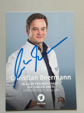 Christian Beermann die jungen Ärzte Autogrammkarte original signiert #S1757