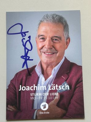 Joachim Lätsch Autogrammkarte original signiert #S1759